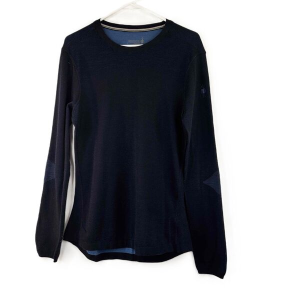 Smartwool Intraknit Merino Wool 200 Crew Long Sleeve Baselayer Shirt Size Large - Picture 1 of 8